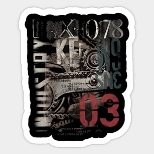 7803 T Shirt Design Sticker